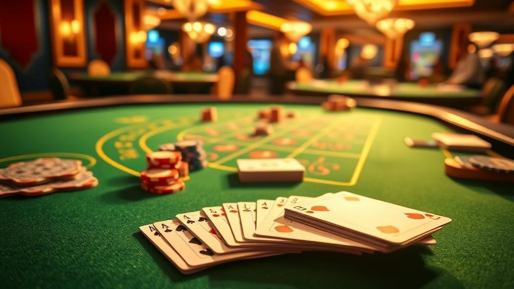 หน้าจอเกมบาคาร่าแสดงอัตราจ่าย