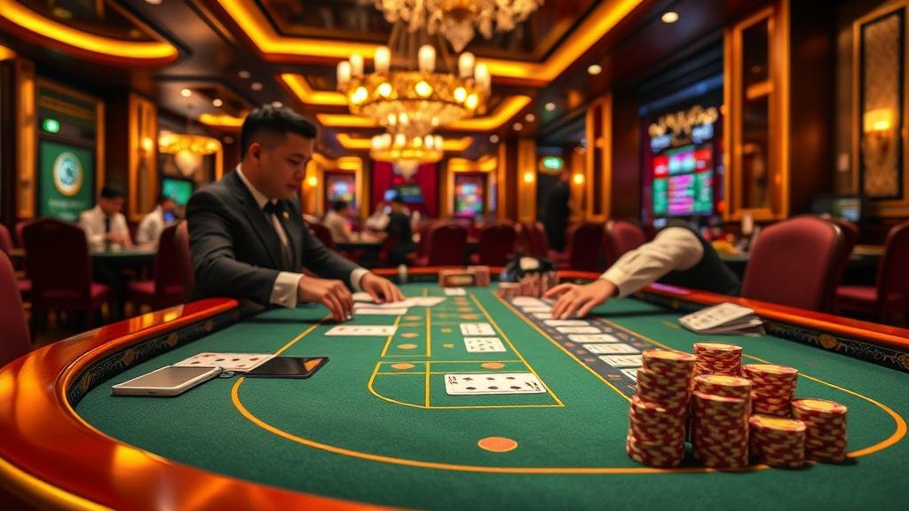 หน้าจอ บาคาร่า ลาบูแชร์ แสดงการบันทึกผล