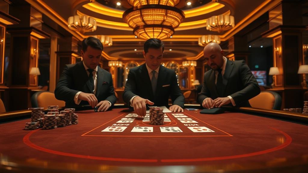 ตัวอย่างสกอร์บอร์ดบาคาร่าสำหรับวิเคราะห์รูปแบบ