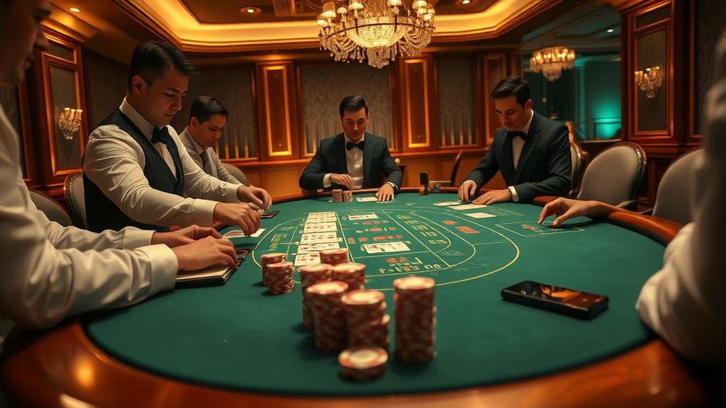 การวิเคราะห์เค้าไพ่บาคาร่าด้วยแท็บเล็ต