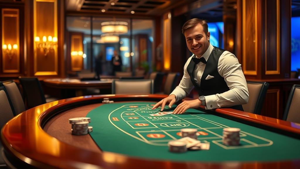 ดีลเลอร์สดบาคาร่าจาก Evolution Gaming