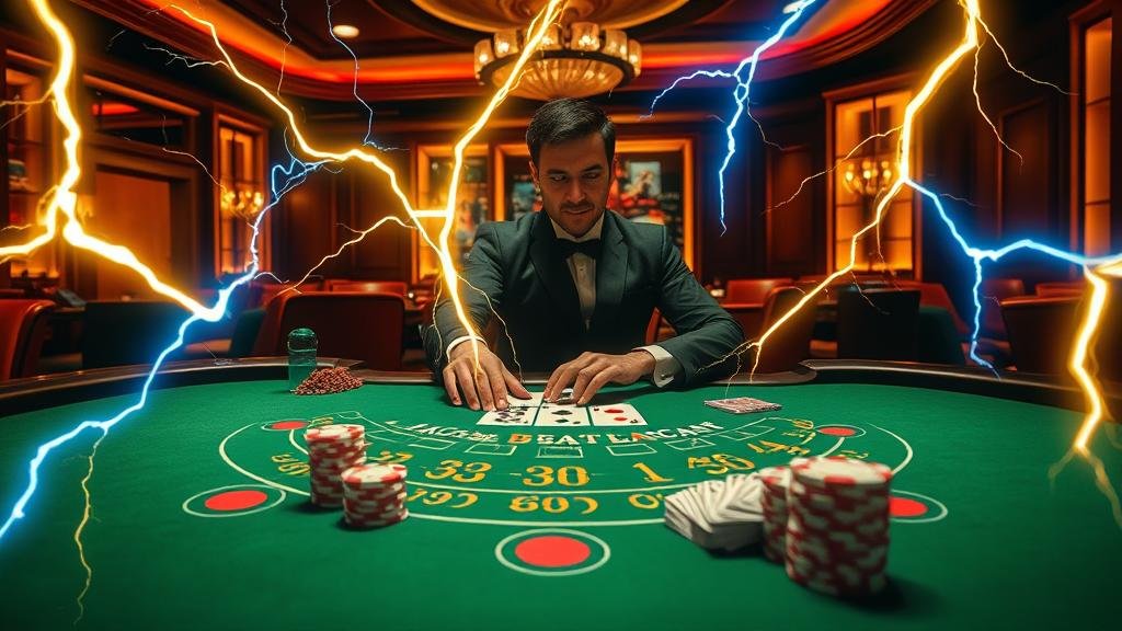 กราฟแสดงการเติบโตของเงินทุนด้วยบาคาร่า