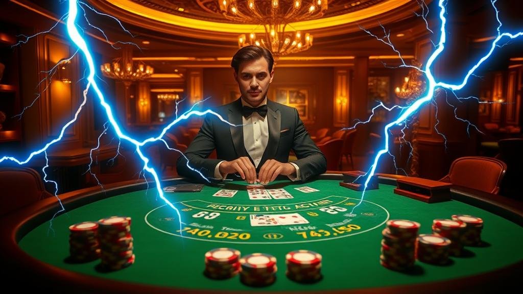 ตัวคูณสายฟ้าบนไพ่บาคาร่า