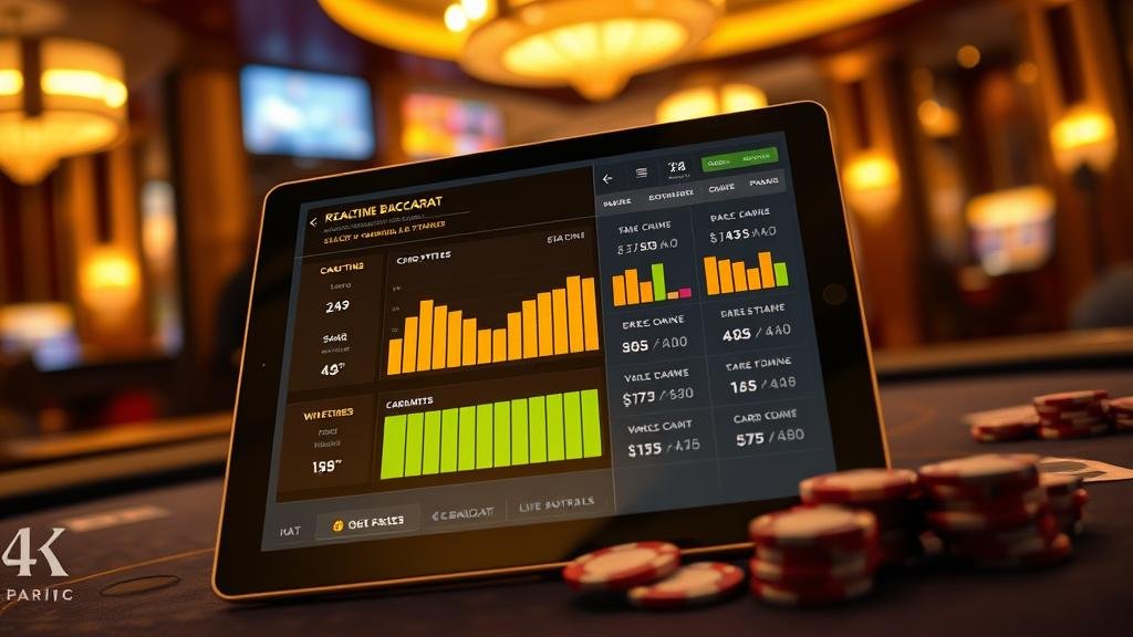 หน้าจอเล่นบาคาร่า XPG ที่ทันสมัย