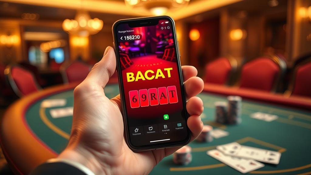 การอ่านเค้าไพ่บาคาร่าบนแท็บเล็ต