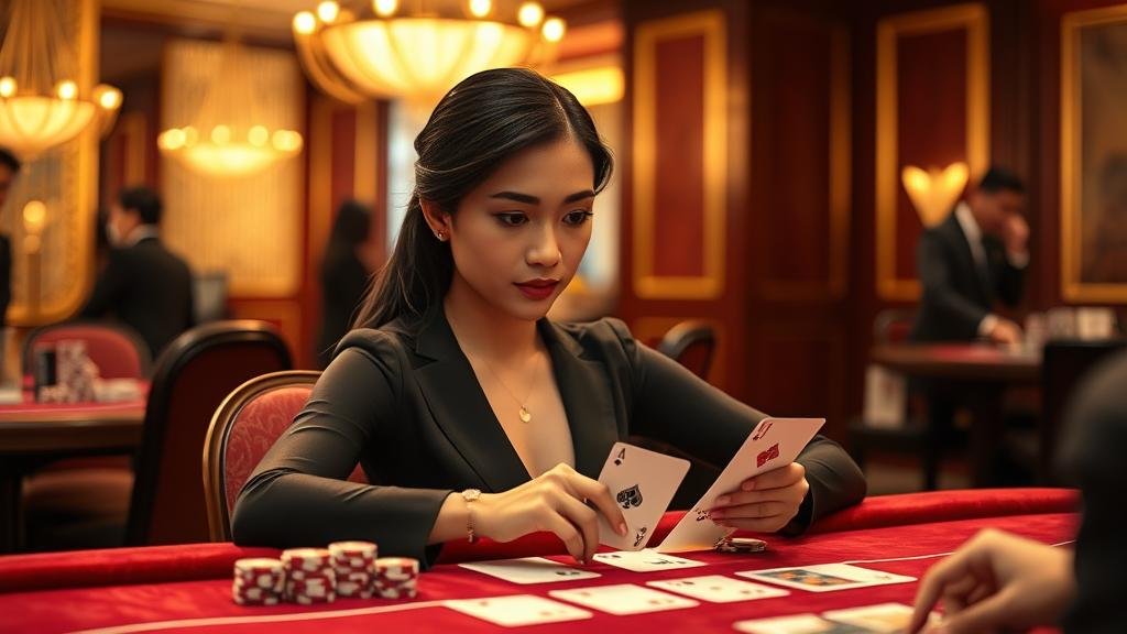 ตัวอย่างการนับแต้มและผลการเดิมพันบาคาร่า