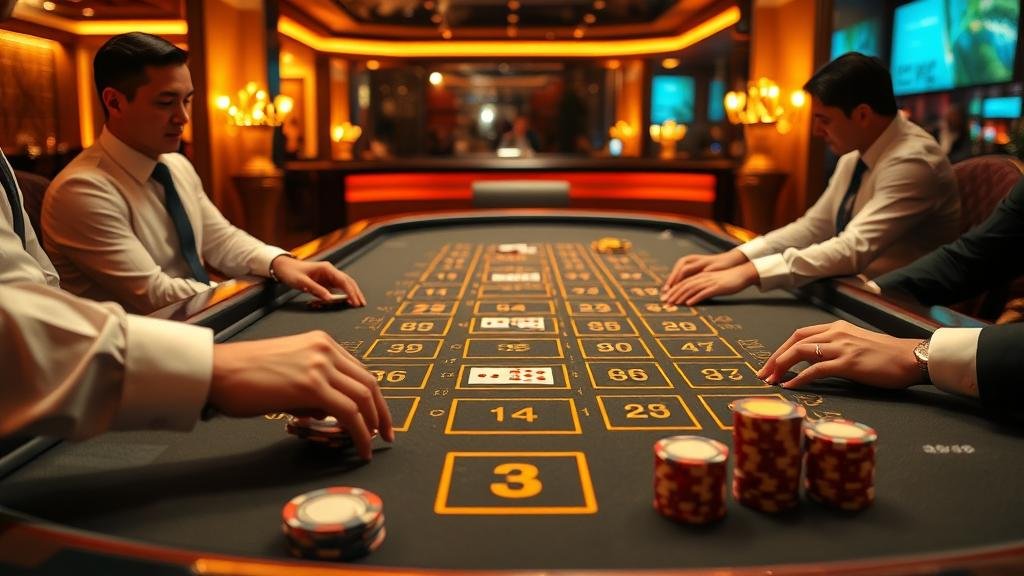 ตารางแสดงสถิติเค้าไพ่บาคาร่า