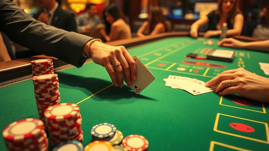 ตัวอย่างเค้าไพ่บาคาร่า: มังกรและปิงปอง