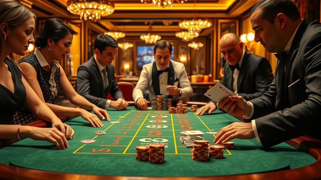 กราฟแสดงแนวโน้มการชนะในบาคาร่า