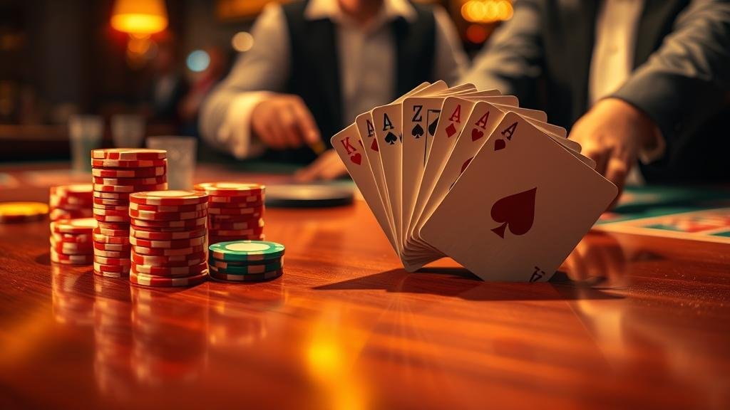 ตัวอย่างเค้าไพ่มังกรและปิงปองในบาคาร่า