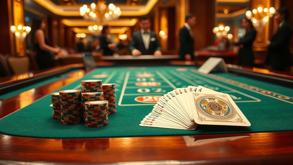 ตัวอย่างเค้าไพ่บาคาร่า