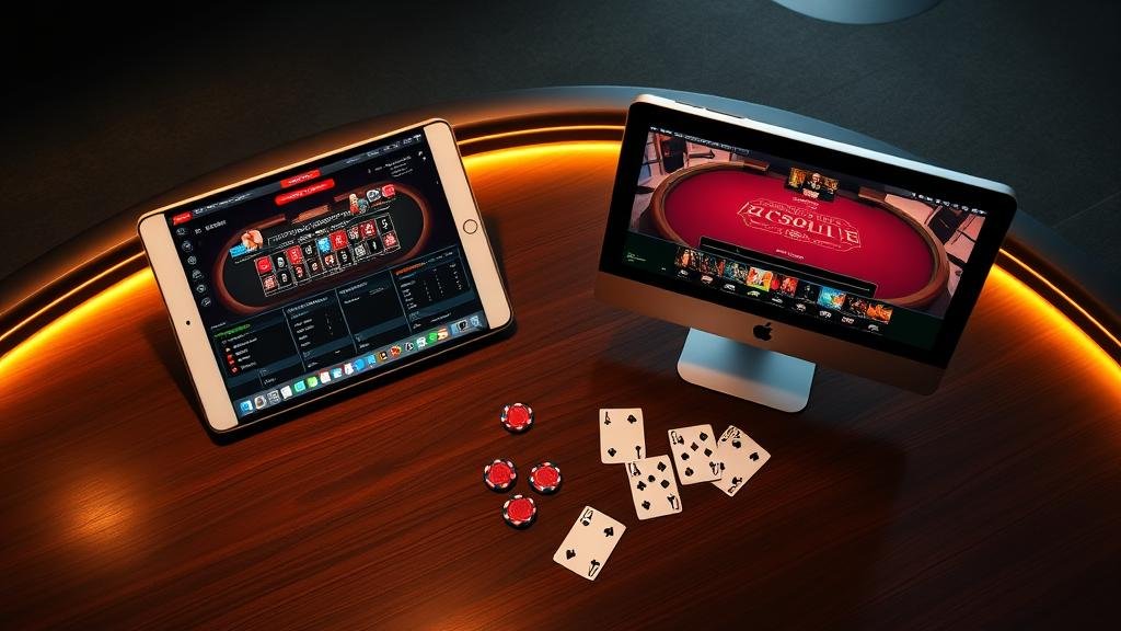 การวิเคราะห์สถิติบาคาร่าบน iPad