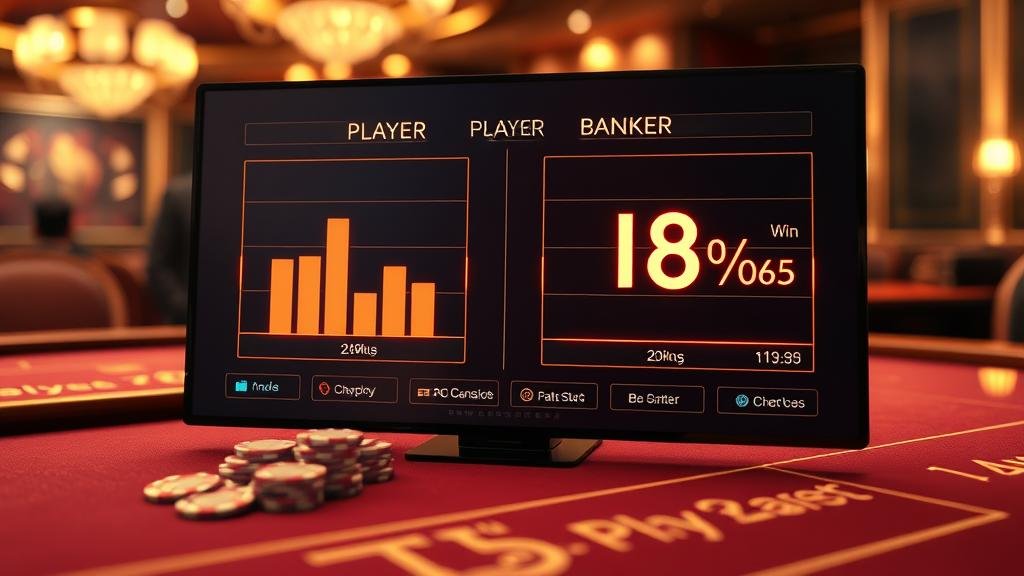 ตารางบันทึกผลการเล่นบาคาร่า