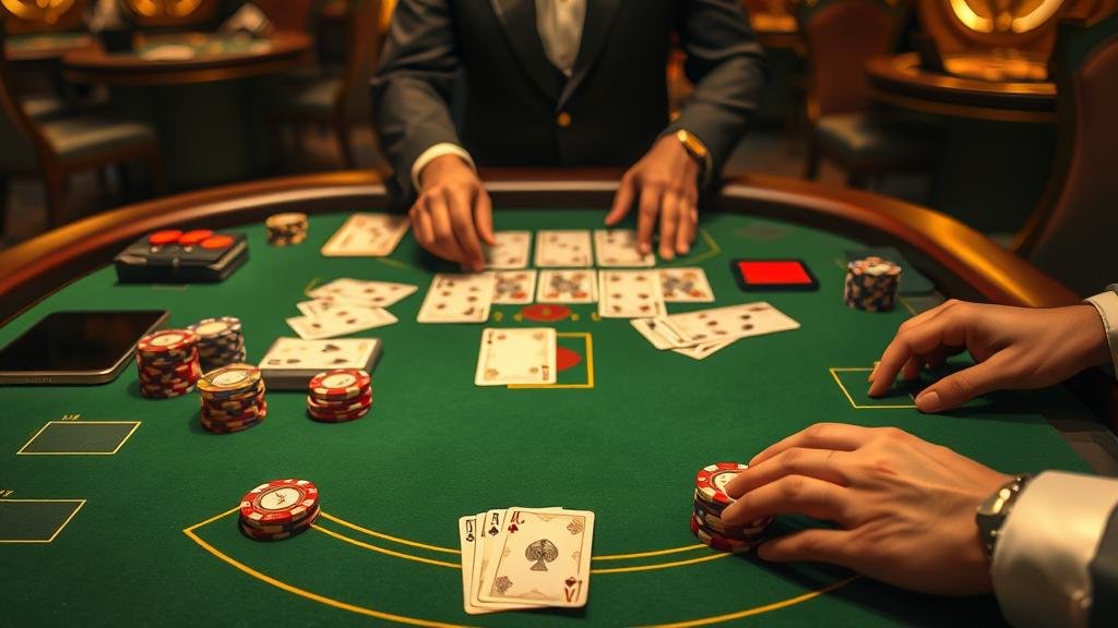 หน้าจอเกมบาคาร่าจากค่ายต่างๆ