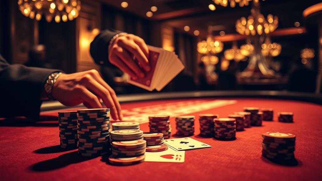 แผนภาพแสดงสูตรเดินเงินออสการ์กรินด์ บาคาร่า