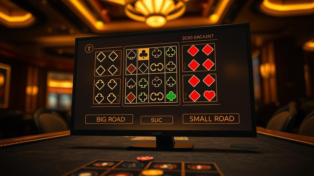 ภาพแสดงการบริหารจัดการเงินทุนในการเล่นบาคาร่า