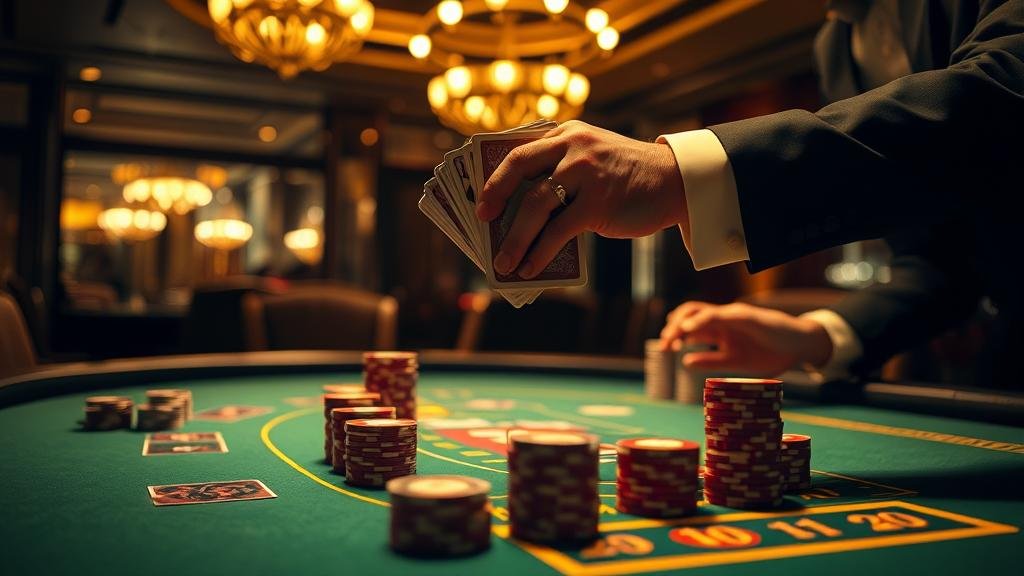 นักพนันฉลองชัยชนะในเกมบาคาร่า