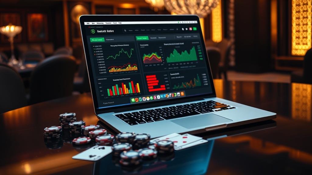 เลือกห้องบาคาร่าบนแท็บเล็ต