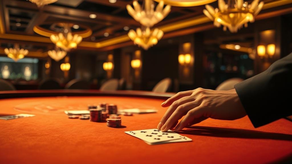 การเล่นบาคาร่ามือถือในโหมดกลางคืน