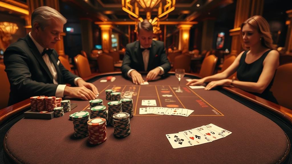 ตัวอย่างเค้าไพ่บาคาร่าที่นิยม