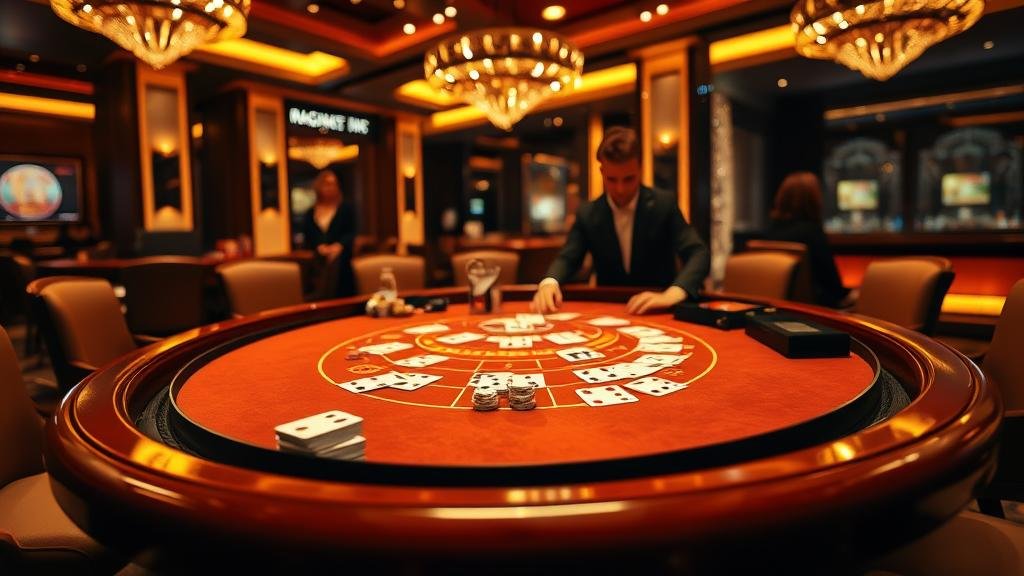 บรรยากาศการเล่นบาคาร่าสดกับ SA Gaming