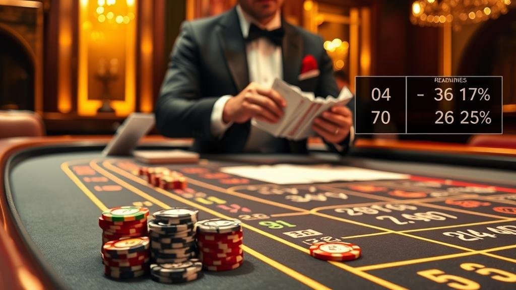 แผนภาพแสดงเค้าไพ่มังกรในบาคาร่า