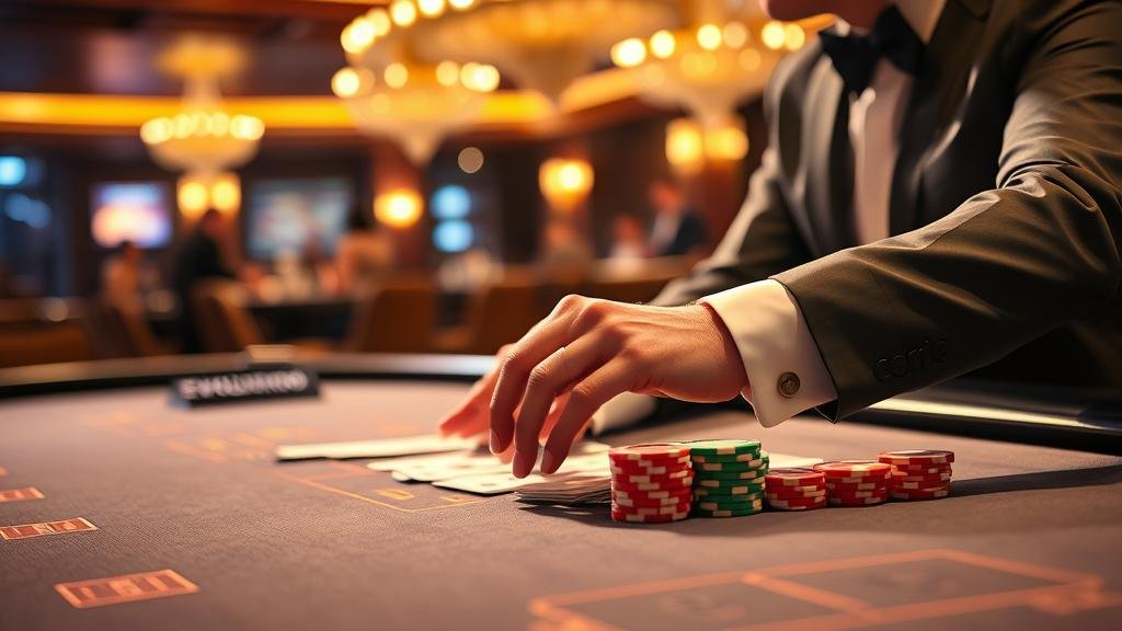 ตารางบาคาร่าและชิปเดิมพัน