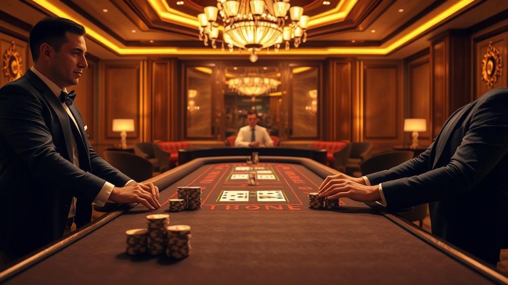 การวิเคราะห์เค้าไพ่บาคาร่าบนแท็บเล็ต