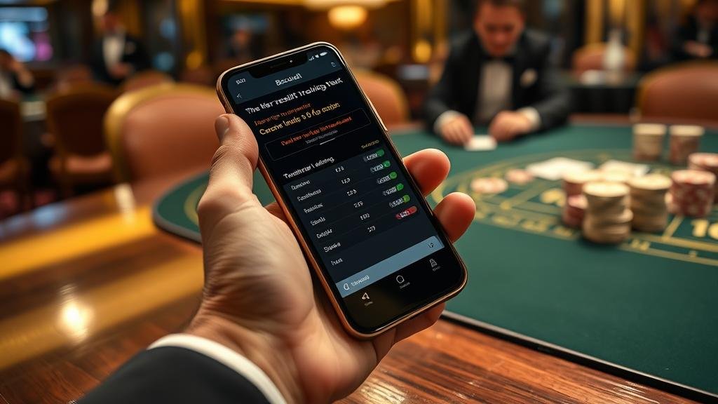 การวิเคราะห์ไพ่บาคาร่าด้วยแท็บเล็ต