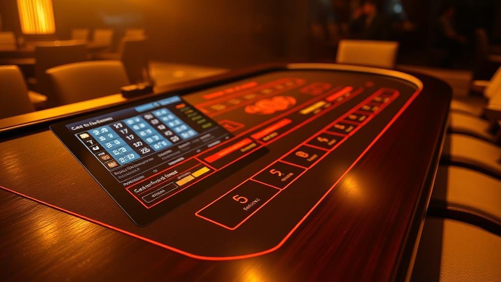 บรรยากาศคาสิโนหรูหราสำหรับเล่นบาคาร่า