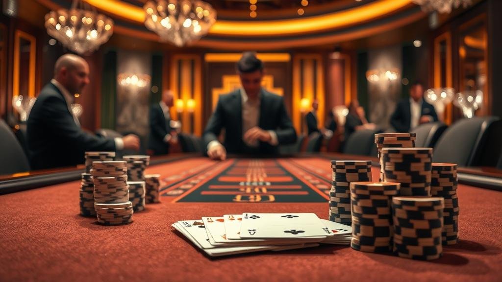 ห้องบาคาร่า วีไอพี บรรยากาศหรูหรา