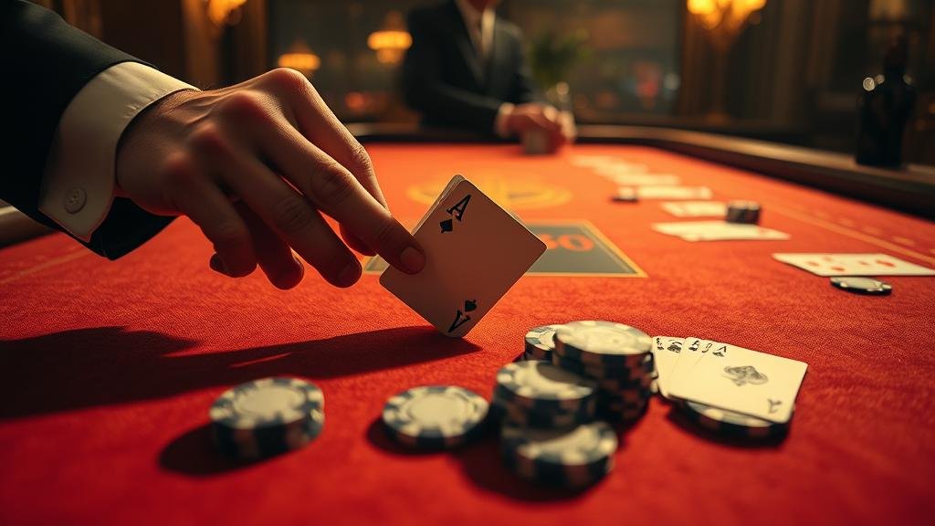 นักพนันบาคาร่ามืออาชีพกำลังวิเคราะห์เกม