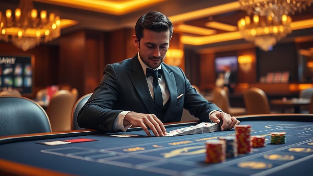 แผนผังเค้าไพ่บาคาร่าสำหรับวิเคราะห์