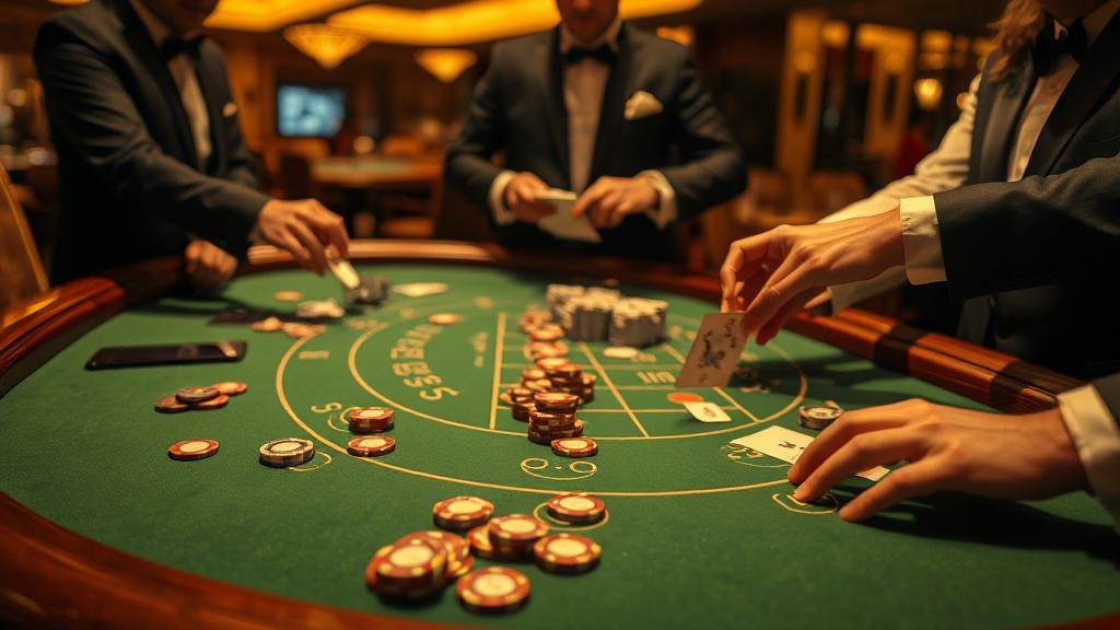 หน้าล็อบบี้คาสิโนออนไลน์ เลือกห้องบาคาร่า