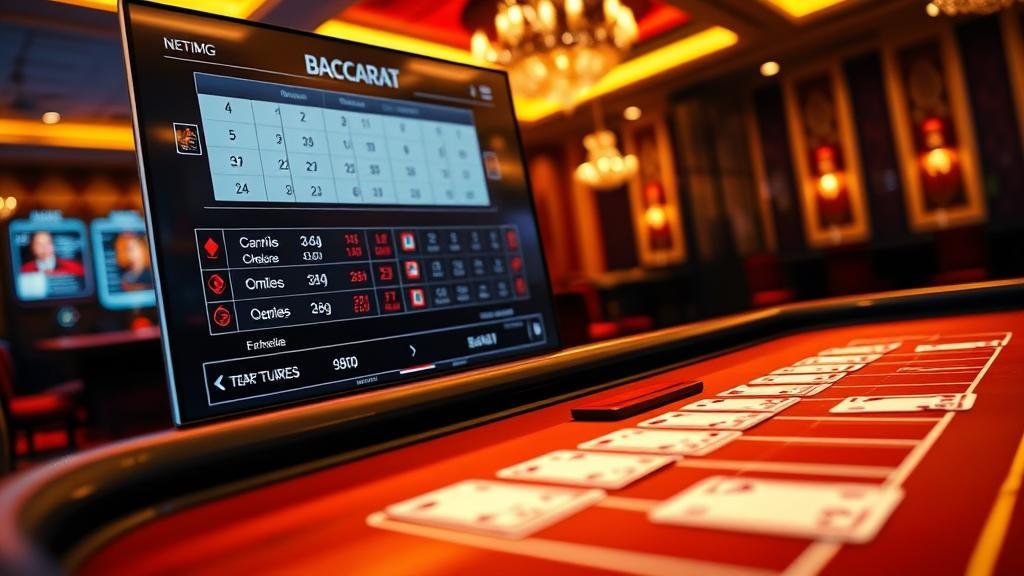 ตารางแสดงอัตราจ่ายบาคาร่าและค่าคอมมิชชั่น