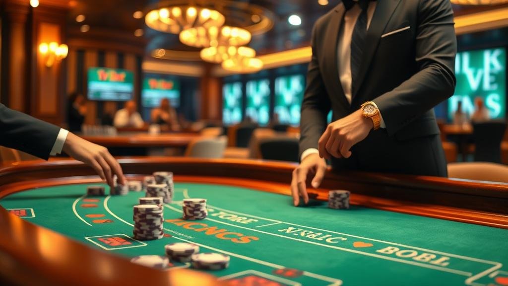 ดีลเลอร์สาวสวยจาก Sexy Baccarat