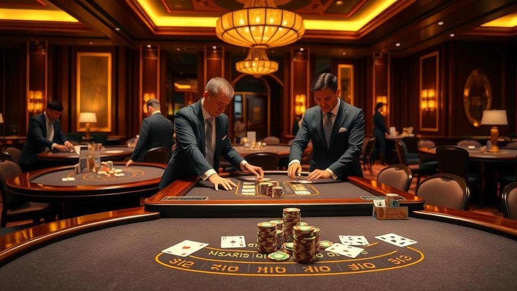 กราฟแสดงอัตราจ่ายและค่าคอมมิชชั่นบาคาร่า