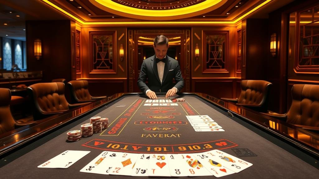 ตัวอย่างตารางไพ่บาคาร่าและรูปแบบการอ่านเค้าไพ่