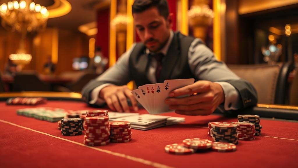 กราฟแสดงผลกำไรจากการเล่นบาคาร่า