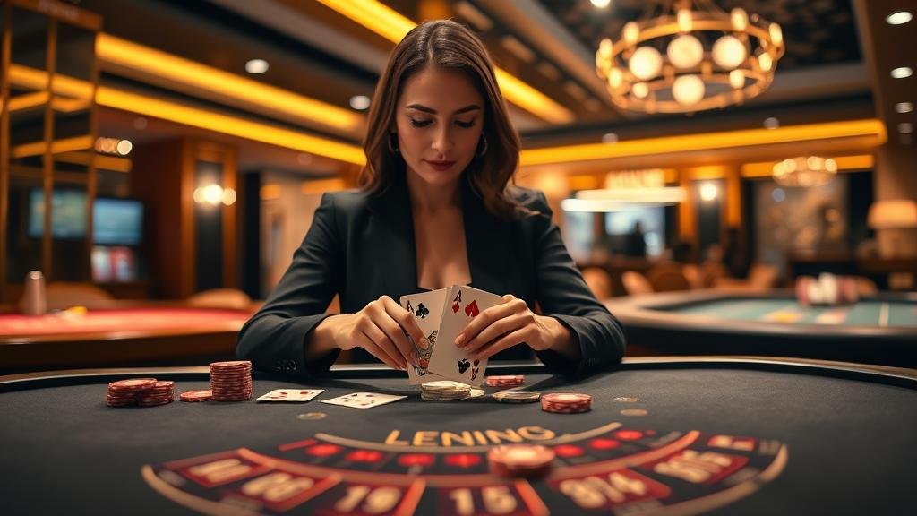 โต๊ะบาคาร่าหรูหราสไตล์มาเก๊า