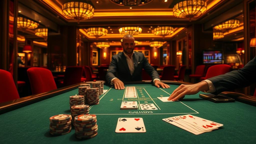 ตัวอย่างเค้าไพ่ซิกแซก บาคาร่า