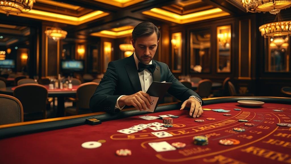 นักพนันมืออาชีพวางเดิมพันบาคาร่า