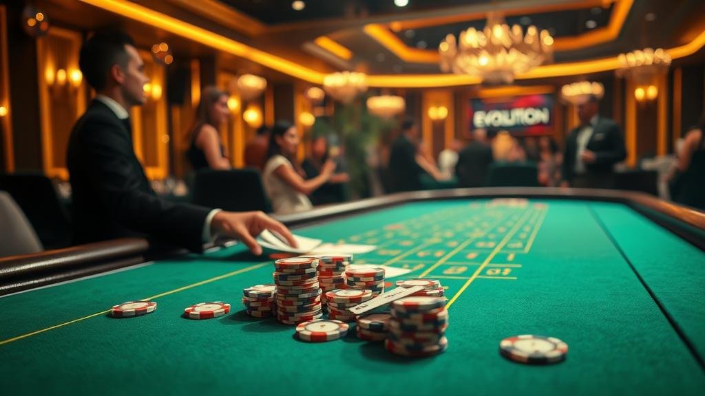 บาคาร่า สายฟ้า Evolution พร้อมระบบกำหนดงบอัตโนมัติ