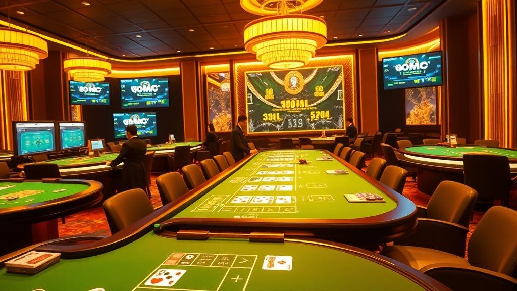 ตารางแสดงเค้าไพ่บาคาร่าและอัตราจ่าย