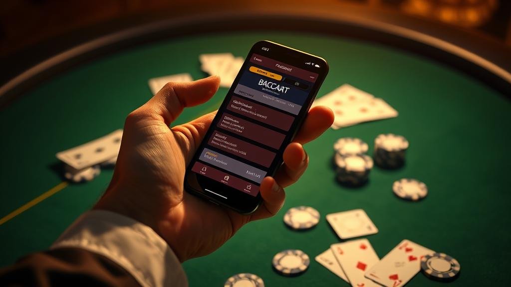 การวิเคราะห์สถิติบาคาร่าบนมือถือและแท็บเล็ต