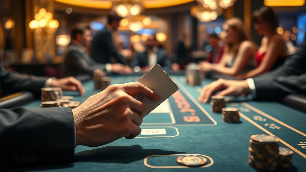 บรรยากาศบาคาร่า Playtech VIP