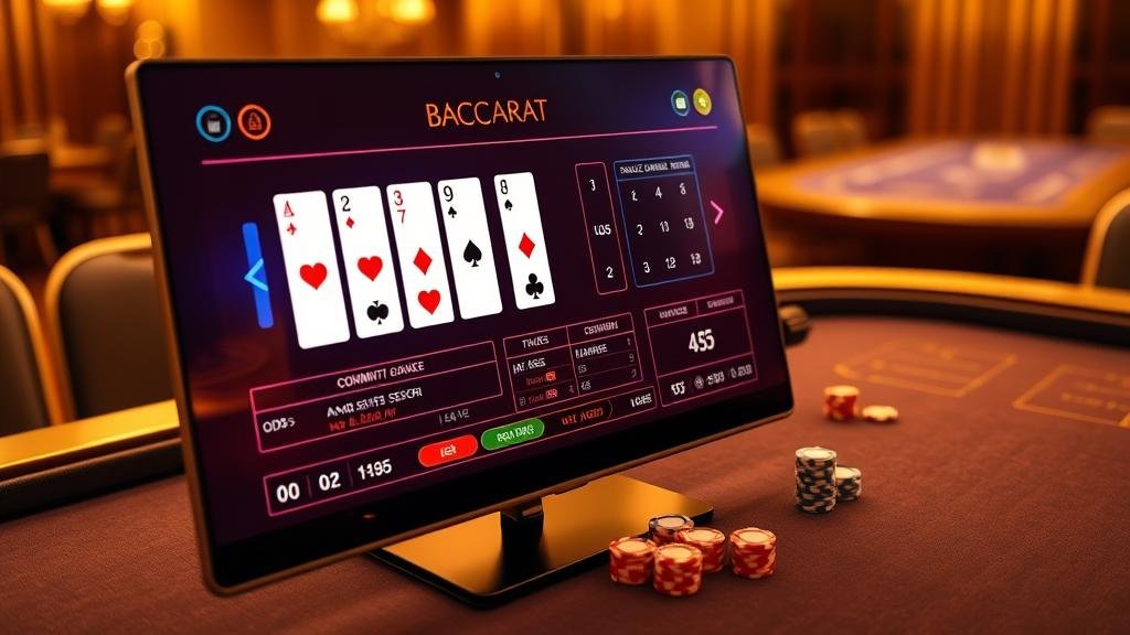 อินโฟกราฟิกแสดงเค้าไพ่บาคาร่า