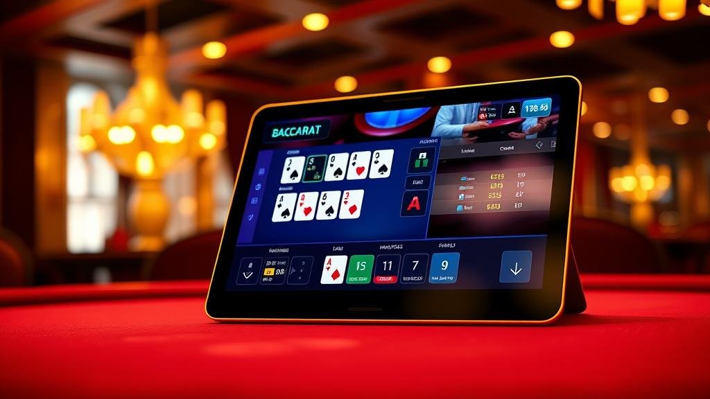 การเล่นบาคาร่าบนมือถือ iOS/Android