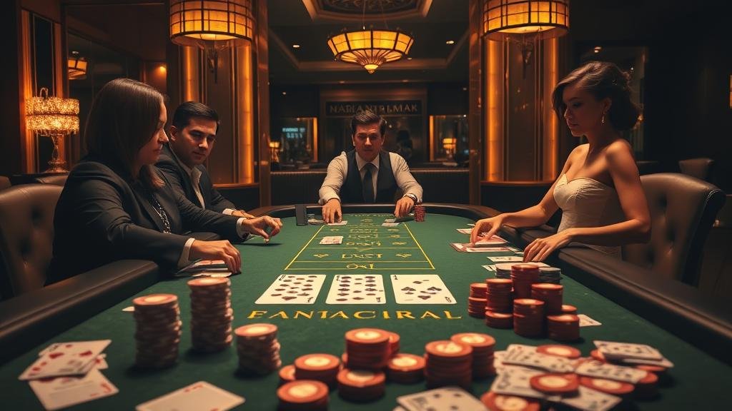 ตัวอย่างเค้าไพ่บาคาร่า มังกร และ ปิงปอง