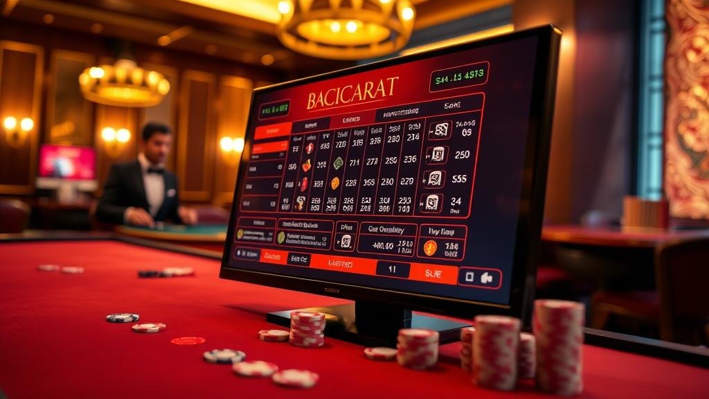 บรรยากาศการเล่นบาคาร่าสดที่ WM Casino